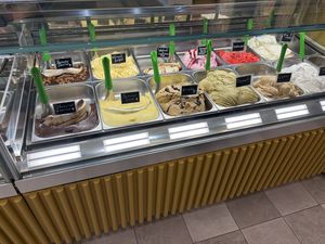 best vegan icecream  at Evergreen Gelateria in Valletta