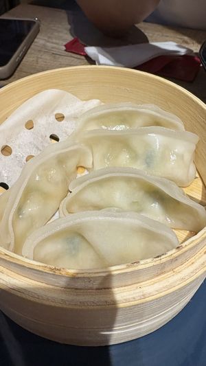 Gyoza  at Nishiki Market Alley by MOON and BACK in Kyoto