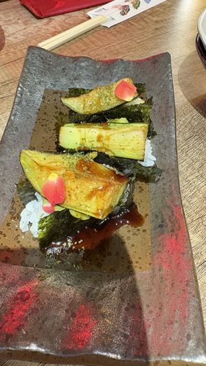 Sushi  at Nishiki Market Alley by MOON and BACK in Kyoto