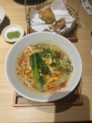 Vegan Japanese curry ramen  at Nishiki Market Alley by MOON and BACK in Kyoto