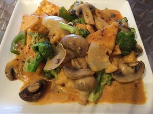 Tofu curry at Got Rice in West Palm Beach