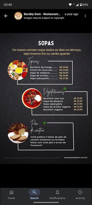  at Barskiy Dom - Restaurante Russo in São Paulo