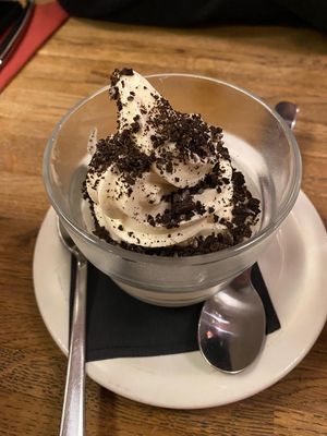 Vanilla with oreo crumbles at Soft Serve Cartel Edinburgh in Edinburgh
