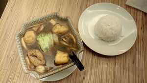 one of the few vegan dishes at Beyond Veggie by Secret Recipe - Suria Sabah Shopping Centre in Kota Kinabalu