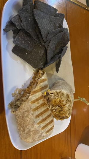 Burrito   at The Surfinista Cafe in Cocoa Beach