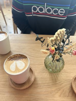 Dirty chai  at Grounded in Aberdeen