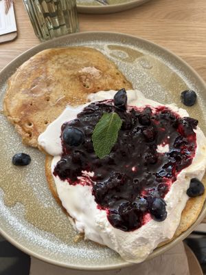 Pancakes   at Grounded in Aberdeen