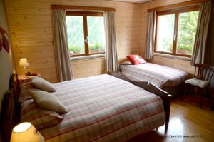 TRIPLE SUPERIOR ROOM at Chalet Stella Alpina in Bedretto