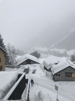 White view at Chalet Stella Alpina in Bedretto