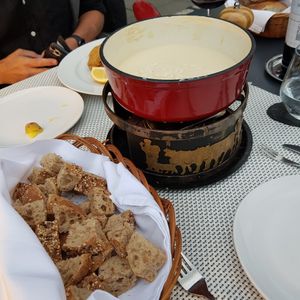 Fondue at Chalet Stella Alpina in Bedretto