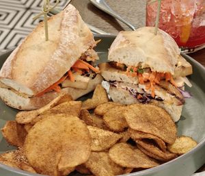 Bahnmi sandwich at Joylark Kitchen in Fairfield