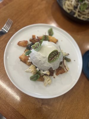 Celeriac steak  at Joylark Kitchen in Fairfield