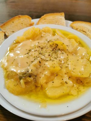 Papas at Vegan Rock in Sevilla