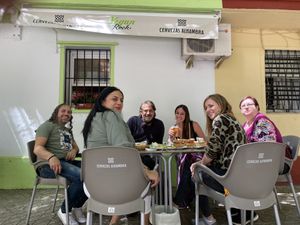 La familia  at Vegan Rock in Sevilla