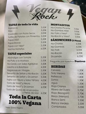 Ole 🙌 at Vegan Rock in Sevilla