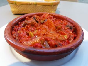 Pisto at Vegan Rock in Sevilla