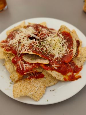 Nachos at Vegan Rock in Sevilla