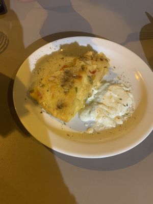 Tortilla  at Vegan Rock in Sevilla