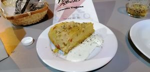 tortilla at Vegan Rock in Sevilla