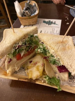 Sandwich de "bacon" 🥪  at Vegan Rock in Sevilla