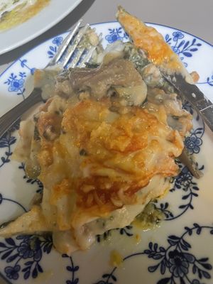 Lasagna   at Vegan Rock in Sevilla