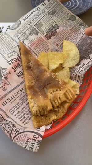 Empanada  at Vegan Rock in Sevilla