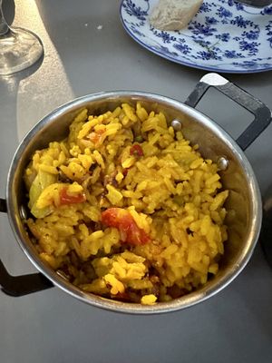 paella  at Vegan Rock in Sevilla