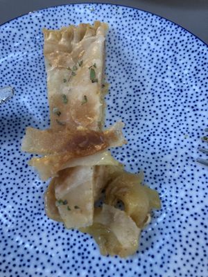 Empanada  at Vegan Rock in Sevilla