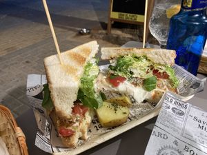 No gambas   at Vegan Rock in Sevilla