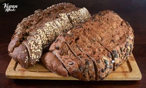 Bread at Vegan Rock in Sevilla