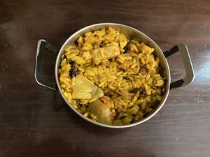 Paella  at Vegan Rock in Sevilla