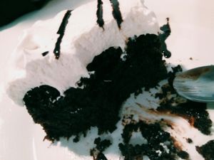 Dark Beer chocolate cake!! at Vegan Rock in Sevilla