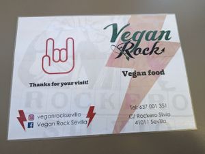  at Vegan Rock in Sevilla