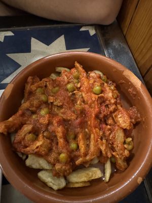 stew of the day  at Vegan Rock in Sevilla