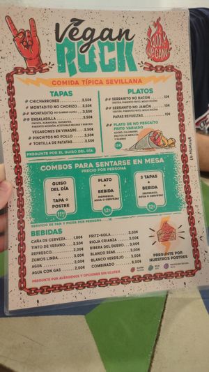  at Vegan Rock in Sevilla