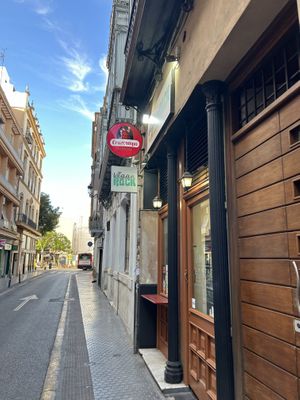 Outside  at Vegan Rock in Sevilla