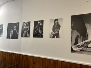 Inside decor  at Vegan Rock in Sevilla