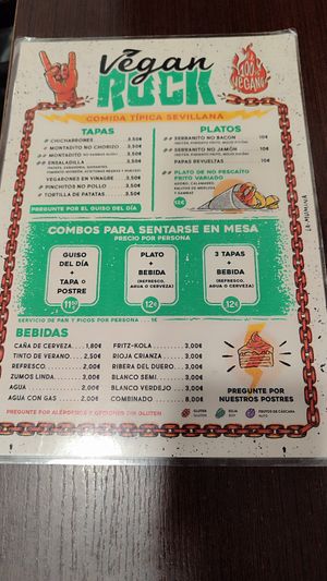  at Vegan Rock in Sevilla