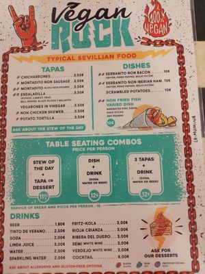  at Vegan Rock in Sevilla