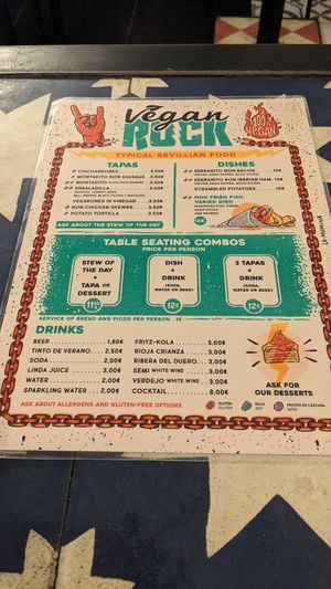  at Vegan Rock in Sevilla