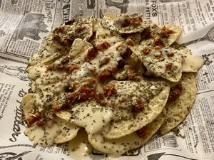 Northern Nachos  at Vegan Rock in Sevilla