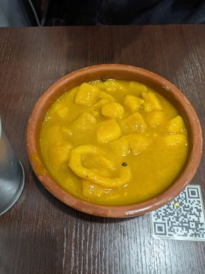 ' Calamari' at Vegan Rock in Sevilla