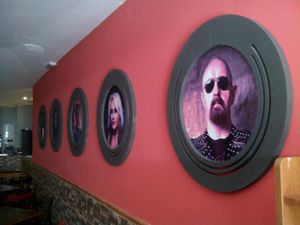 cuadros at Vegan Rock in Sevilla