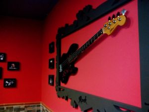 bass at Vegan Rock in Sevilla