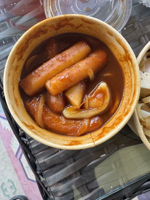 Tteok-Bokki - Vegan  at Too Good Friend's Diner in Acton