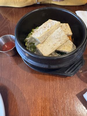 Bibimbap with Tofu - Vegann  at Too Good Friend's Diner in Acton