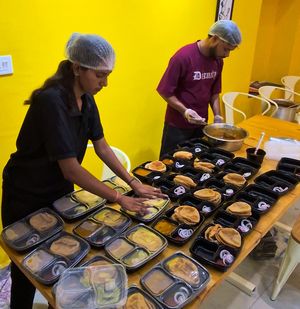 Bulk demand at Aloo Poori Express in Udaipur