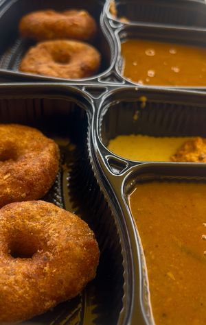 Vada Sambar at Aloo Poori Express in Udaipur