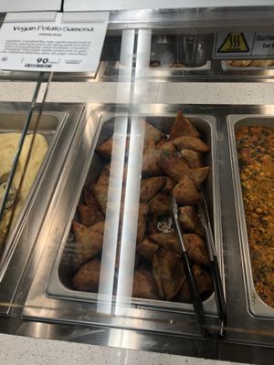 Vegan Potato Samosa at Whole Foods Market in Long Beach