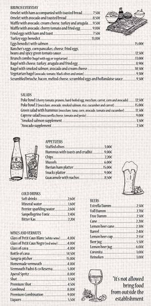 Meals and Drinks  at Oroma Coffee & Brunch in Cataluña